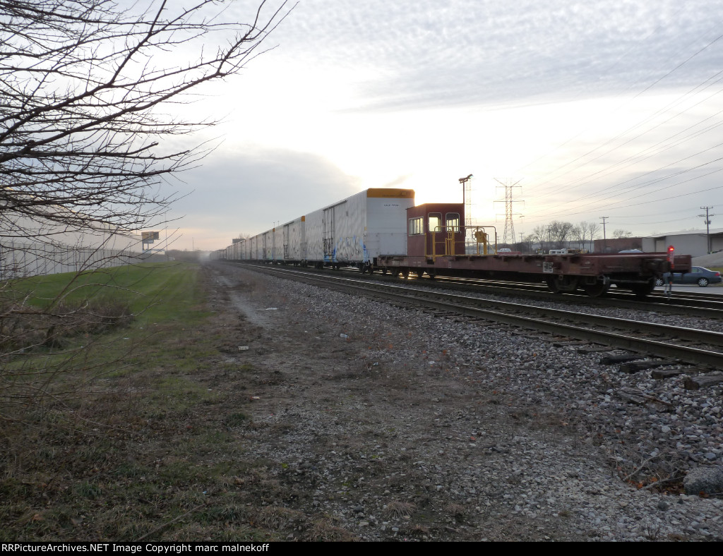 Tale end of LCHI-102 passes CP Harbor